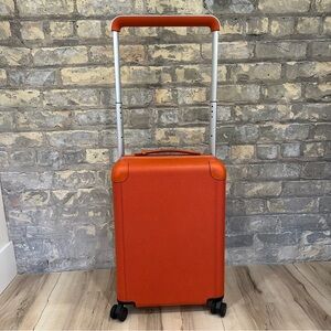 Orange Louis Vuitton Horizon 55 Rolling Suitcase